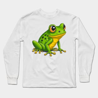 Frog Portrait Long Sleeve T-Shirt